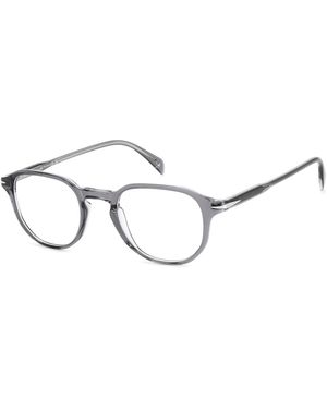 David Beckham Db 1140 Tx7 Optical Frames Acetate Geometric - Black