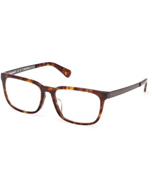 Timberland Tb50086-H 055 Optical Frames Acetate Squared Normal - Black