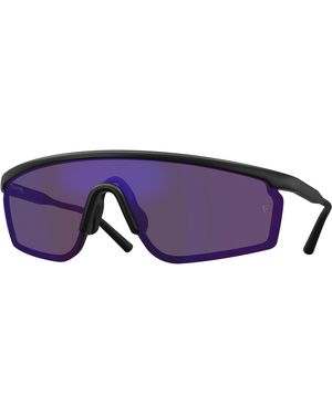 Oliver Peoples Ov5623S R-20 70014V Sunglasses Injected Geometric Normal - Black