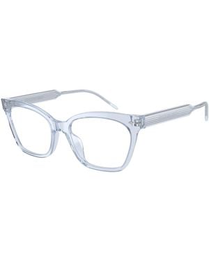 Giorgio Armani Ar7257U 6081 Optical Frames Acetate Transparent Cat Eye Normal - Black