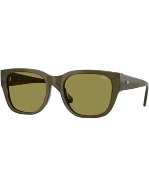DIESEL Dl2005 2024/2 Sunglasses Acetate Squared Normal - Green