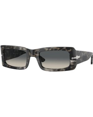 Persol Po3332S Francis 108071 Sunglasses Acetate Squared Normal Shaded - Black