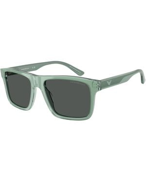 Emporio Armani Ea4232 617687 Sunglasses Acetate Squared Normal - Green