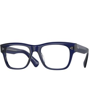 Oliver Peoples Ov5524U Birell 1492 Optical Frames Acetate Transparent Pillow Normal - Black