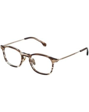 Lozza Vl4143 Palermo 1 06Xe Optical Frames Acetate Geometric - Black