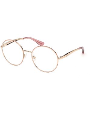 Guess Gu50385 74 Optical Frames Metal Round Normal - Black