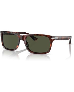 Persol Po3048S 24/31 Sunglasses Acetate Squared Normal - Black