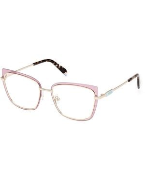 PUCCI Ep5219 074 Optical Frames Metal Squared Normal - Black