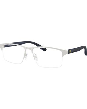 FERRARI SCUDERIA Fz7015 133 Optical Frames Metal Pillow Normal - Black