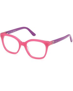 Guess Gu50397 74 Optical Frames Acetate Squared Normal - Black