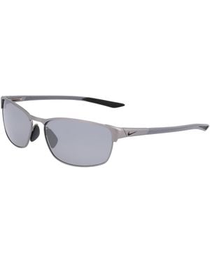 Nike Modern Metal Dz7364 918 Sunglasses Metal Squared Normal Photochromatic - Black