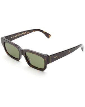 Retrosuperfuture Lrv Roma 3627 Sunglasses Acetate Squared Normal - Green