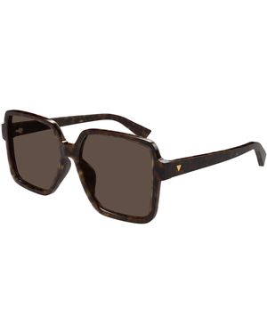 Bottega Veneta Bv1317Sk 002 Sunglasses Acetate Squared - Black