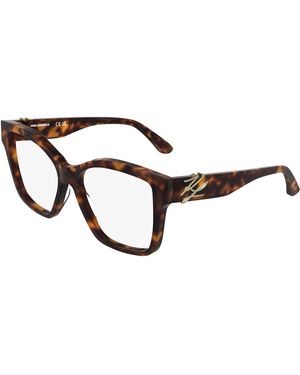 KARL LAGERFELD Kl6215 240 Optical Frames Acetate Squared Normal - Black
