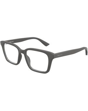 McQueen Am0566O 003 Optical Frames Acetate Transparent Squared - Black