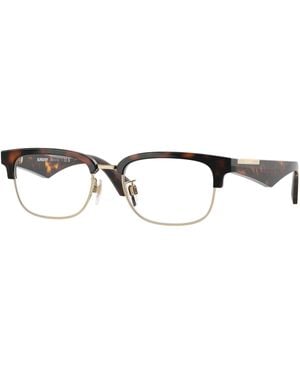 Burberry Be2424D 3002 Optical Frames Injected Transparent Squared Normal - Black