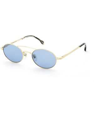 Lozza Sl2456 Pantelleria 3 300K Sunglasses Metal Geometric Normal - Black