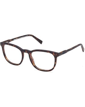 Timberland Tb50066 052 Optical Frames Injected Round Normal - Black