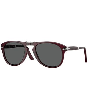Persol Po0714 Folding 1216B1 Sunglasses Acetate Pilot Normal - Black