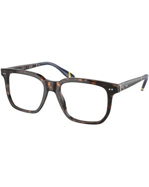 Polo Ralph Lauren Ph2269 5003 Optical Frames Acetate Transparent Squared Normal - Black