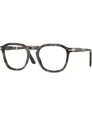 Persol Po3345V Rene' 1071 Optical Frames Acetate Transparent Squared Normal - Black