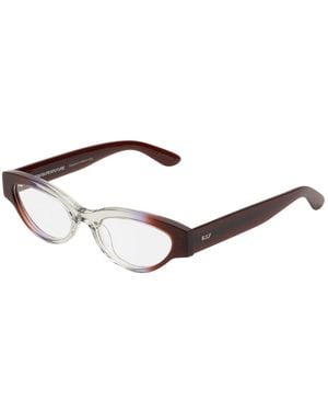 Retrosuperfuture 2Vi Numero 147 Side Fade Optical Frames Acetate Cat Eye - Black
