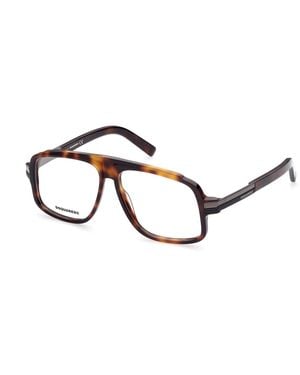 DSquared² Dq5344 052 Optical Frames Outlet Acetate Squared - Black