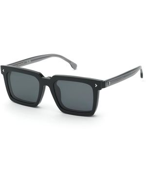 Lozza Ul4408 Sassari 3 700P Optical Frames Acetate Smoke Squared - Black