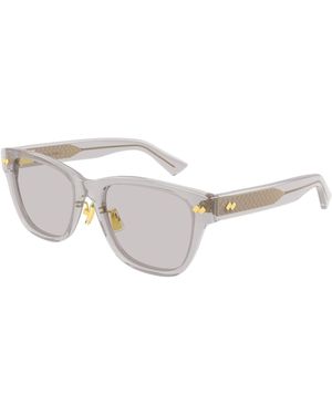 Bottega Veneta Bv1402Sk 004 Sunglasses Acetate Squared - Black