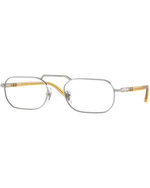 Persol Po1020V 518 Optical Frames Metal Squared Normal - Black