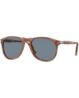 Persol Po9649S 96/56 Sunglasses Acetate Pilot Normal - Black