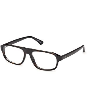 Web We5470 056 Optical Frames Acetate Squared Normal - Black