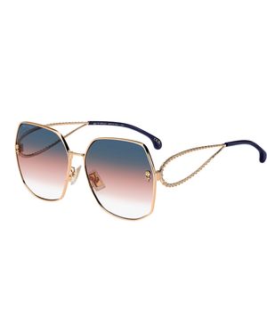 Etro 0071/F/S Ddb/Ff Sunglasses Metal Squared Normal - Black