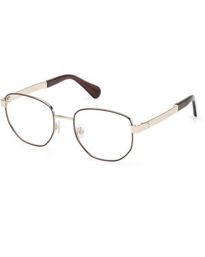 MAX&Co. Mo5183 048 Optical Frames Metal Geometric Normal - Black