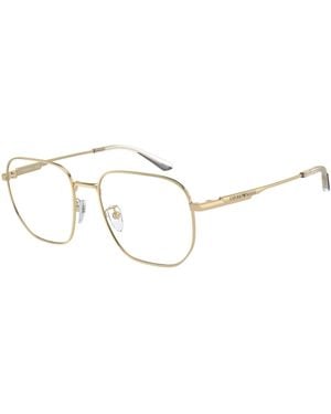Emporio Armani Ea1159D 3013 Optical Frames Metal Transparent Pilot Normal - Black