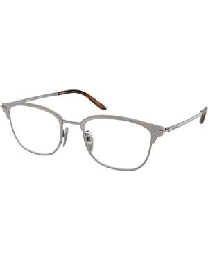 Prada Pr D54V 28P1O1 Optical Frames Metal Transparent Squared Normal - Black