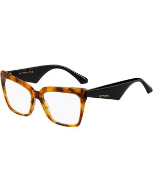 Etro 0006 C9B Optical Frames Acetate Squared - Black