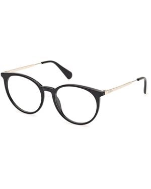 MAX&Co. Mo5145 001 Optical Frames Injected Round Normal - Black