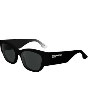 KARL LAGERFELD Klj6168S 001 Sunglasses Bio-Inject Normal - Black