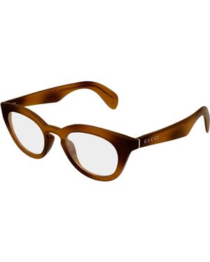 Gucci Gg1934O 002 Optical Frames Injected Transparent Squared - Black