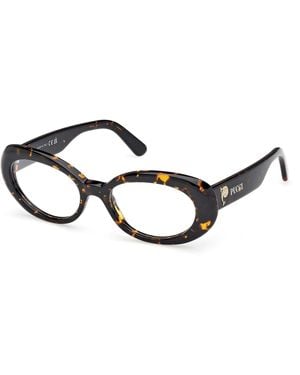PUCCI Ep5262 052 Optical Frames Acetate Round Normal - Black