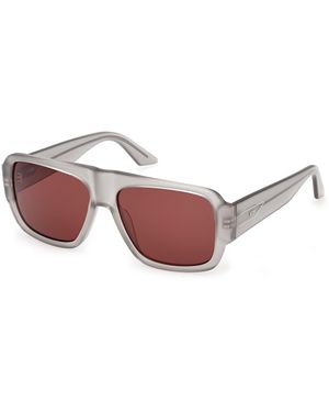 Gcds Gd0069 20S Sunglasses Acetate Bordeaux Squared Normal