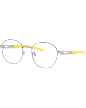 FERRARI SCUDERIA Fz7011D 103 Optical Frames Metal Round Normal - Black