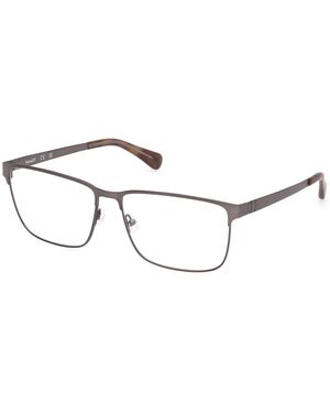 Timberland Tb50036 007 Optical Frames Metal Squared Normal - Black