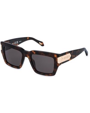 Just Cavalli Sjc177V 09Aj Sunglasses Acetate Squared Normal - Black
