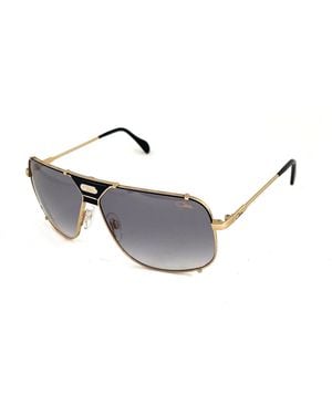 Cazal 994 001 Sunglasses Metal Squared Shaded - Black