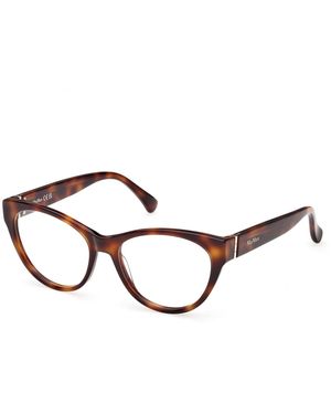 Max Mara Mm5205 052 Optical Frames Acetate Round Normal - Black