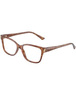 Jimmy Choo Jc3012 5114 Optical Frames Acetate Transparent Pillow Normal - Black