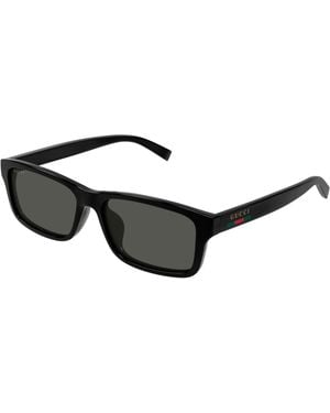 Gucci Gg1986Sa 001 Sunglasses Injected Squared - Black