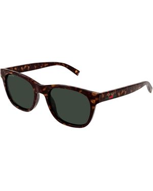 Gucci Gg1985S 002 Sunglasses Injected Round - Black